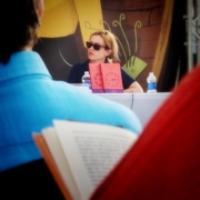Iria Márquez en la Feria del Libro de Valencia